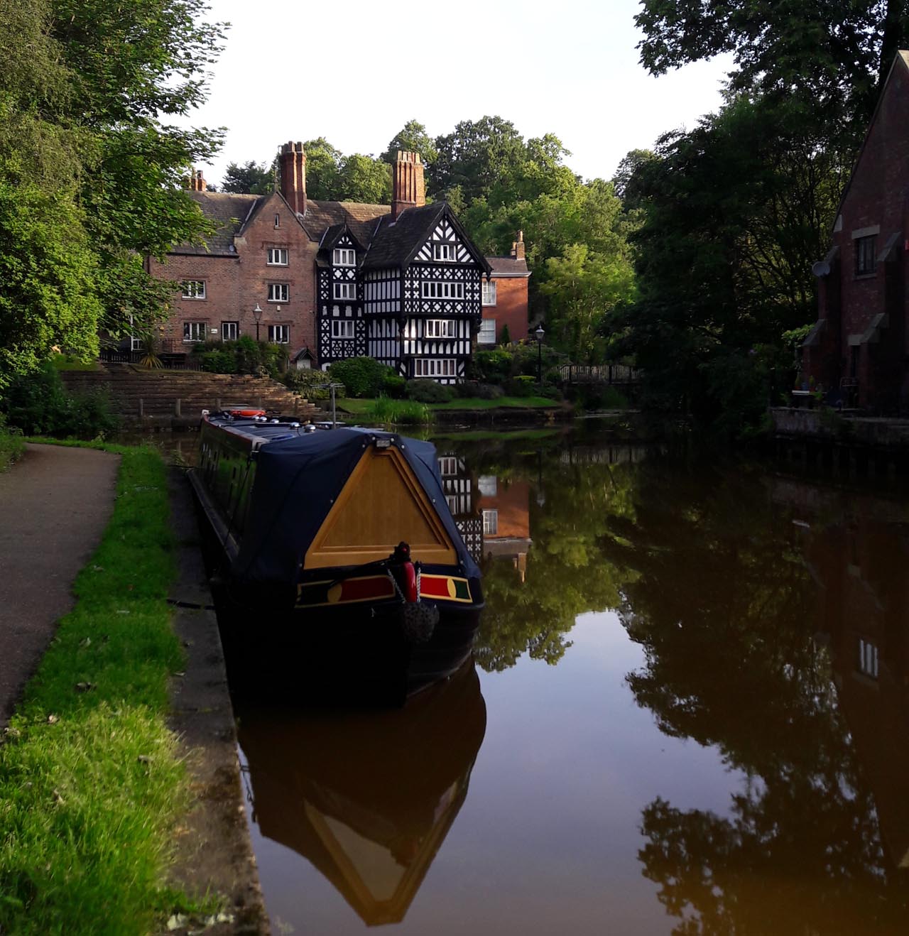 Worsley Packet House. Photograph by kind permission and  of David Clare, 2017